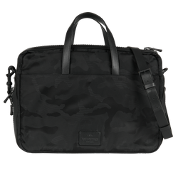 Camouflage Expandable Briefcase, Nylon, Black, MII, LT/S, 3*